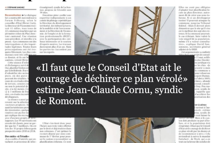 Un excellent article de La Liberté